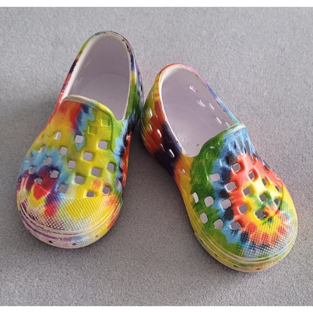 VANS Infant/Toddler Sneakers/Slip-On TRK Tie Dye Shoes-Sz 5-6